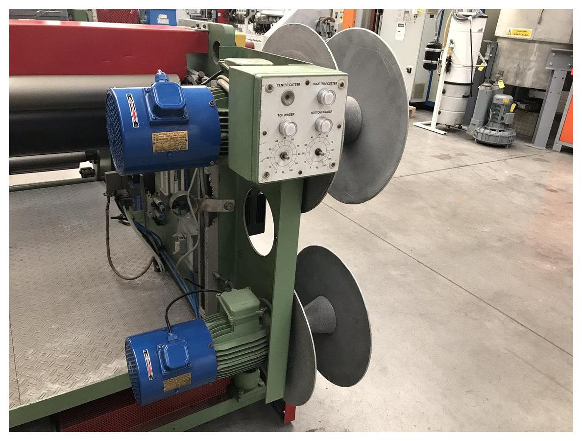 Used 300mm wide Esde edge trim winders with individual motors 1998