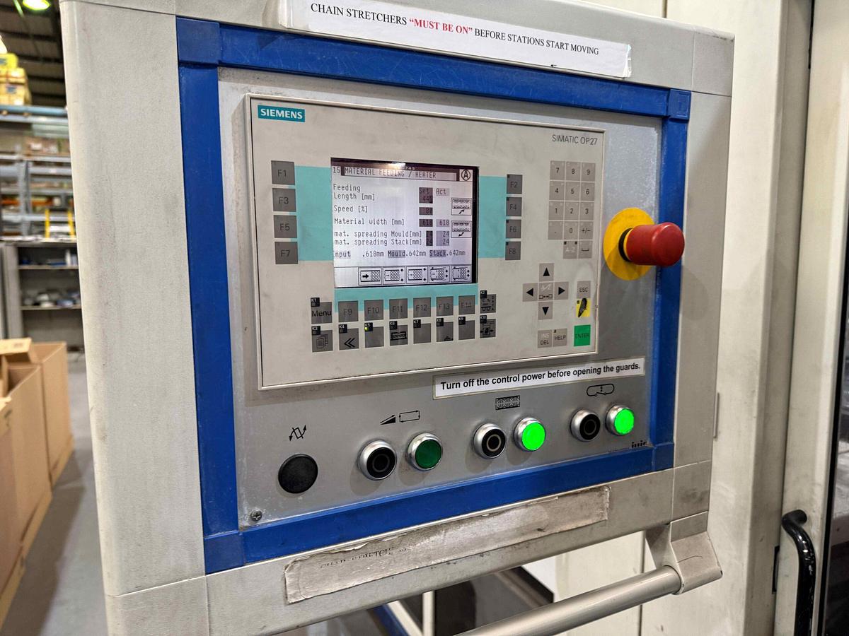 Used 700mm X 500mm Illig Model Rv74b Vacuum Former 2004