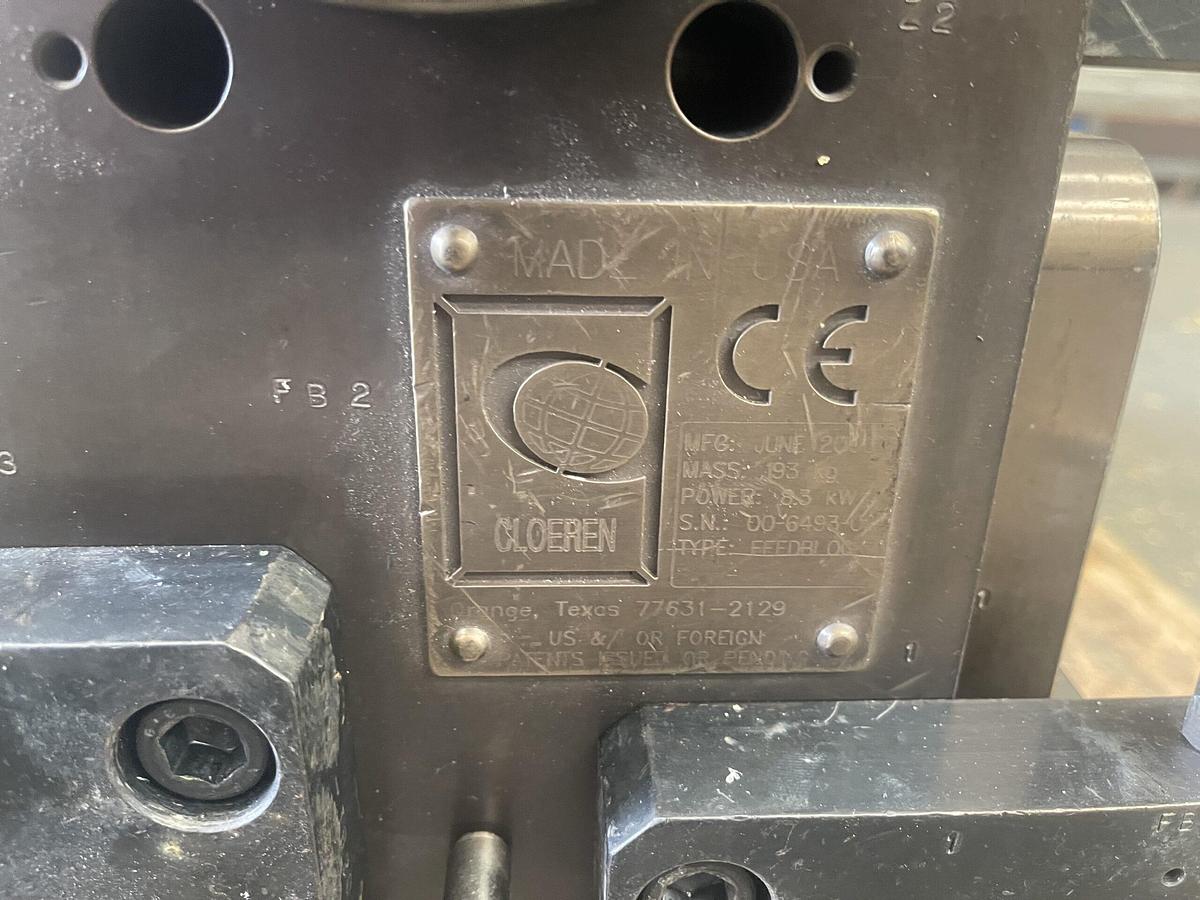 Used 60mm Davis standard single screw extruder 25D with 25hp dc motor. Non vented. 8 zone control panel.