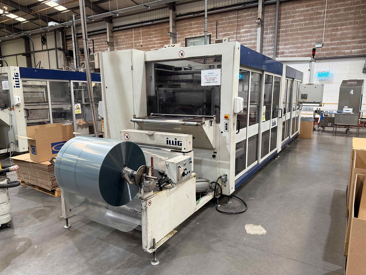 Used 700mm X 500mm Illig Model Rv74b Vacuum Former 2004