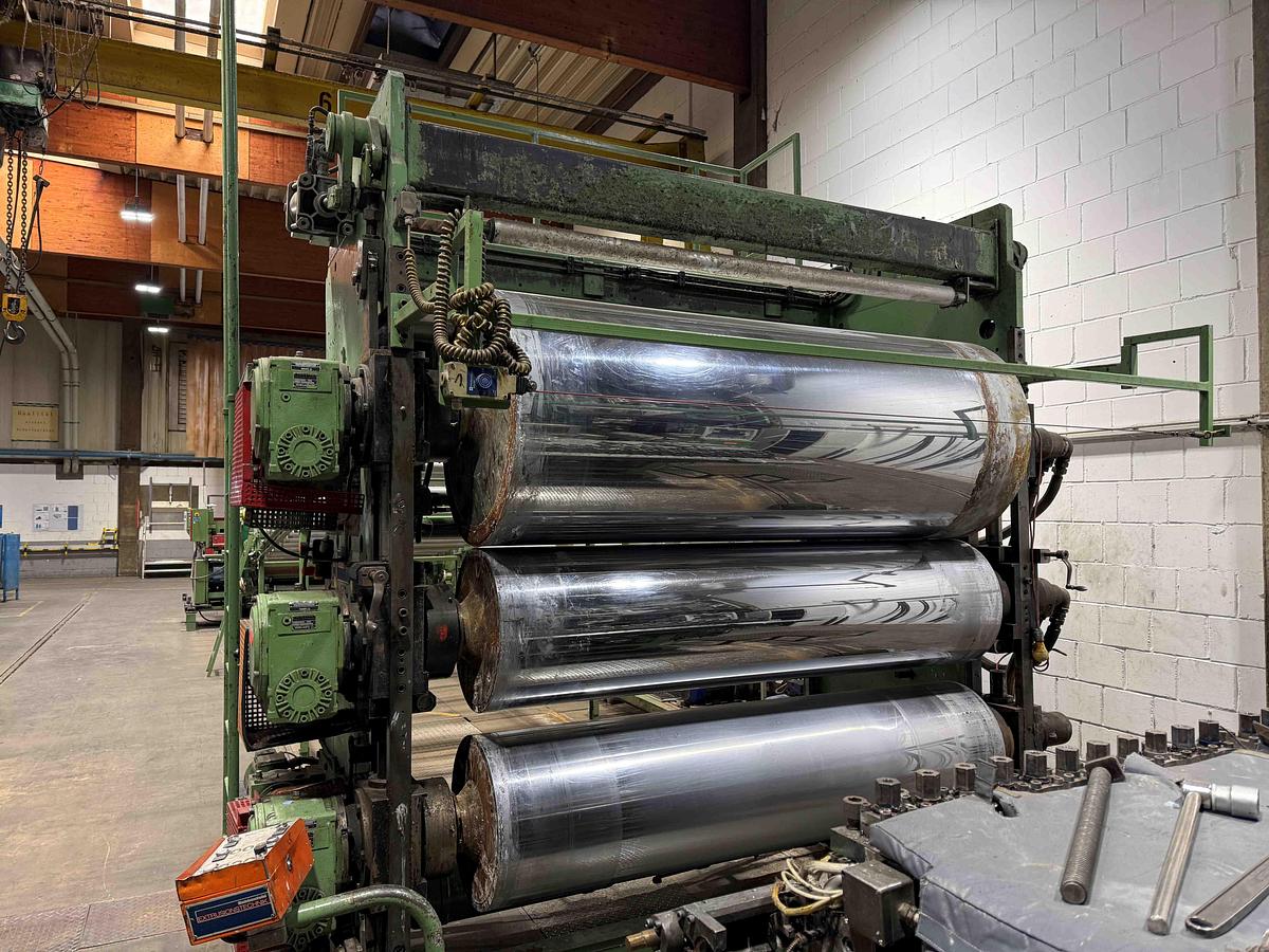Used 2000mm wide Union Battenfeld coextrusion sheet line