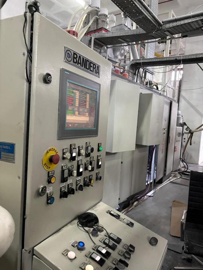 Used 1200mm wide Bandera PET PP PS coextrusion sheet line 2009