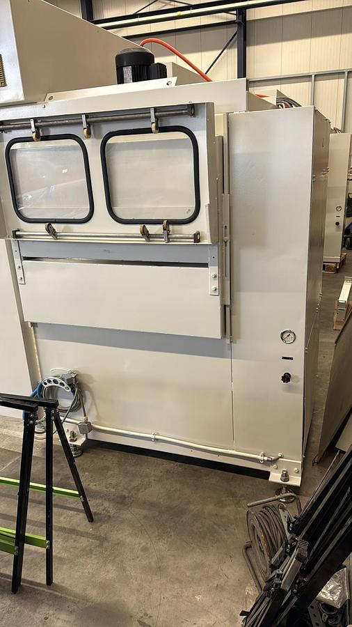 Used 900mm wide Illig model VHW 90/2 two roll preheater