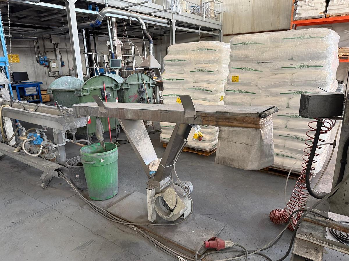 Used 30mm Coperion ZSK30 twin screw compounding extruder with 900rpm corotating screws 75kw ac motor with invertor.