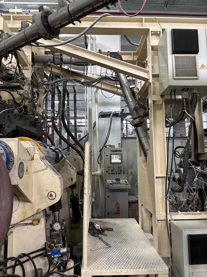 Used 1200mm wide Bandera PET PP PS coextrusion sheet line 2009