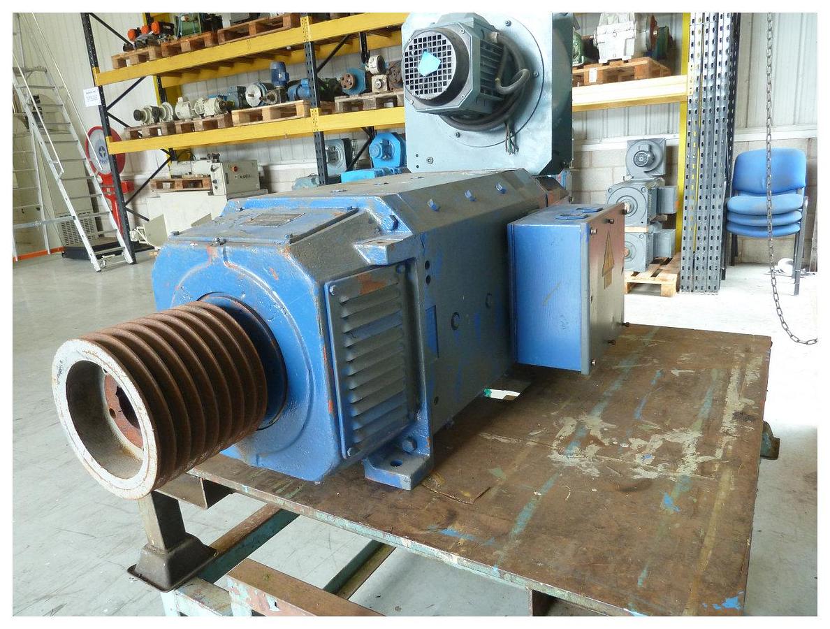Used 112kw Bull DC motor 1750 rpm  267 amps