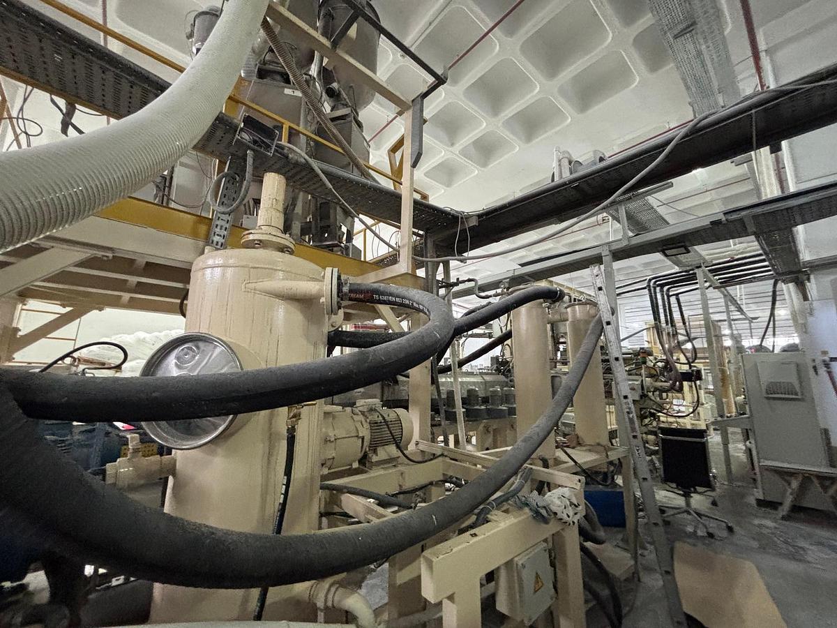 Used 1200mm wide Bandera PET PP PS coextrusion sheet line 2009