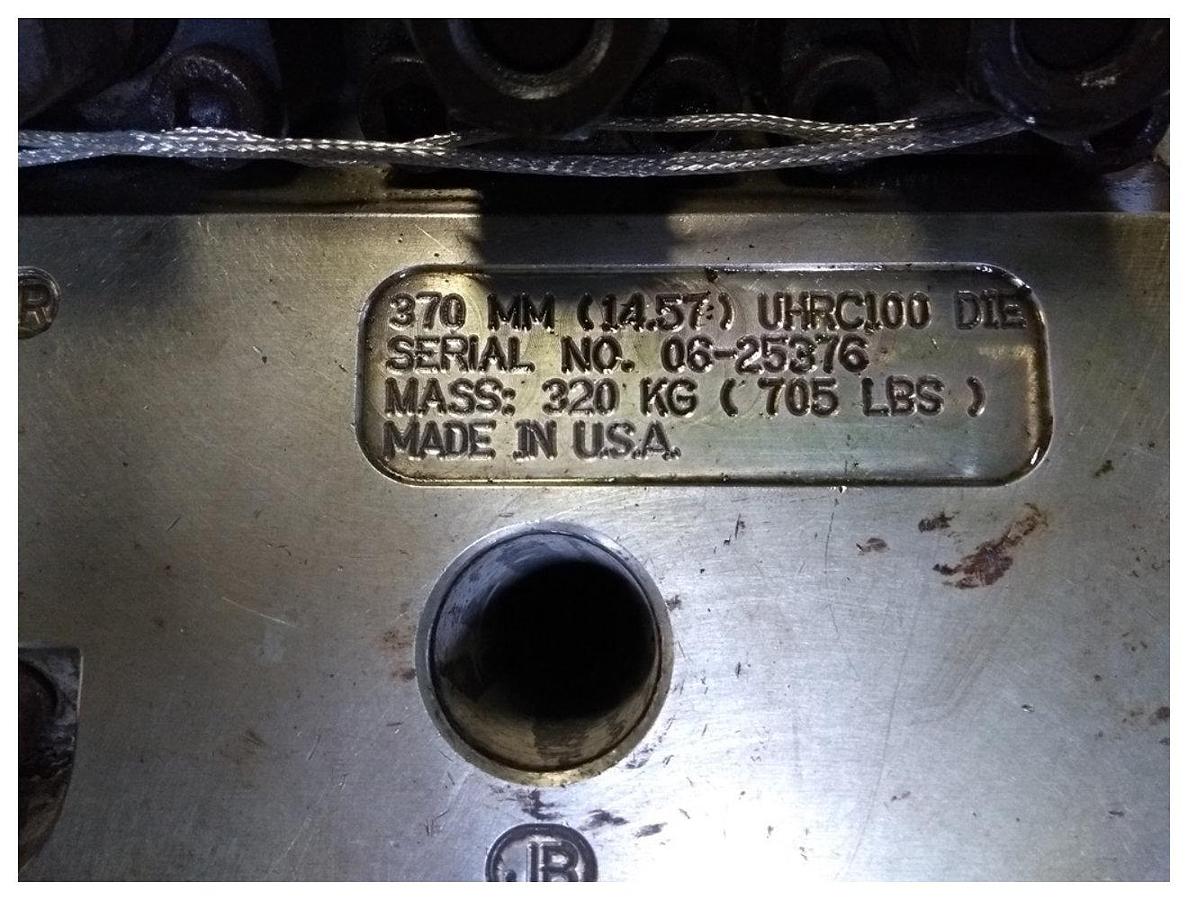 Used 120mm Falzoni type screen changer with power pack