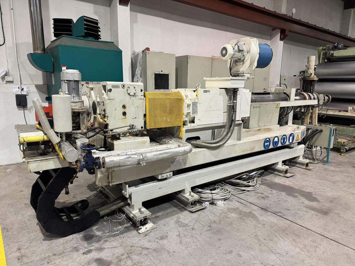 Used 120mm SML single screw extruder 30D