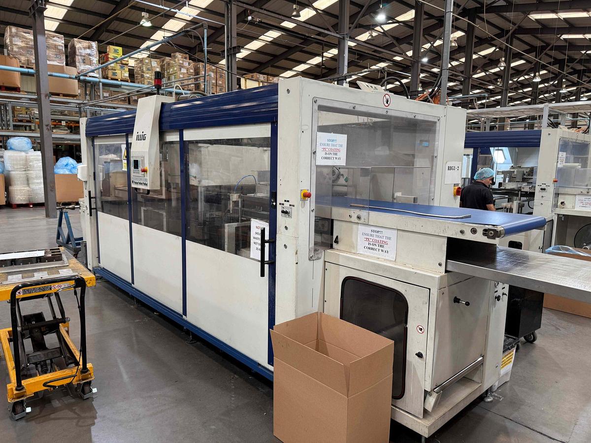Used 500mm x 350mm Illig model RD53 thermoformer 2003