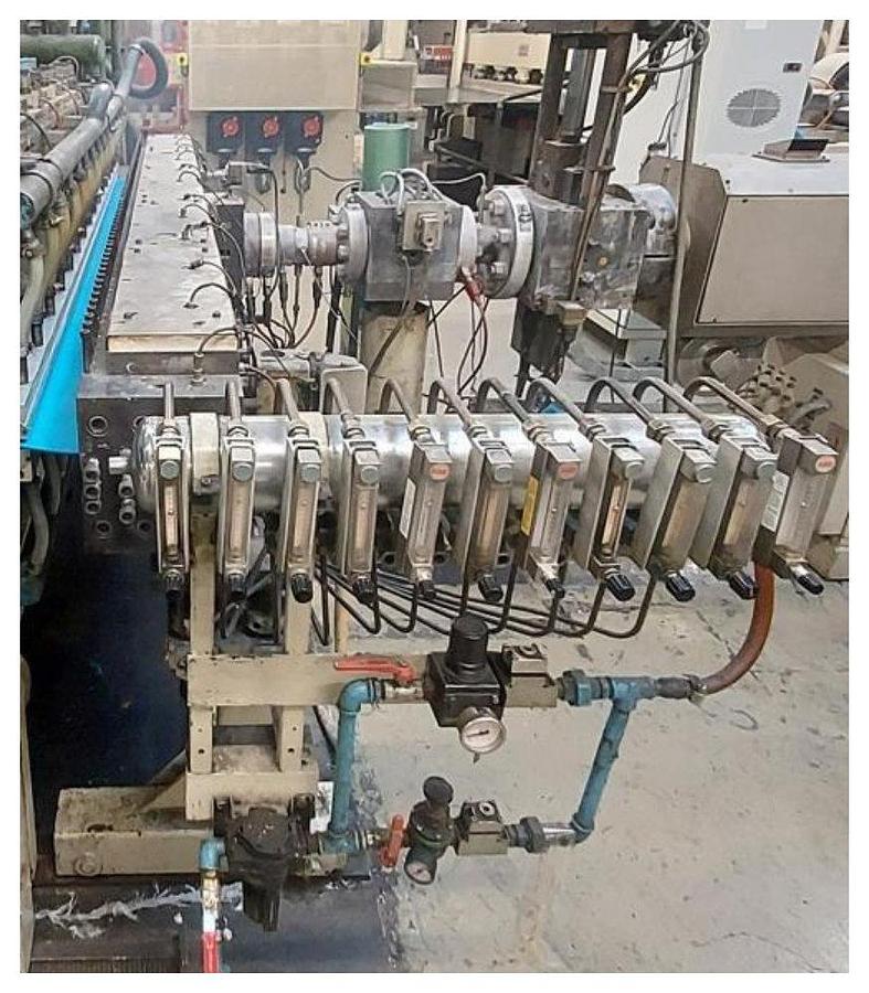 Used Cyclone and dust collection with bag stand