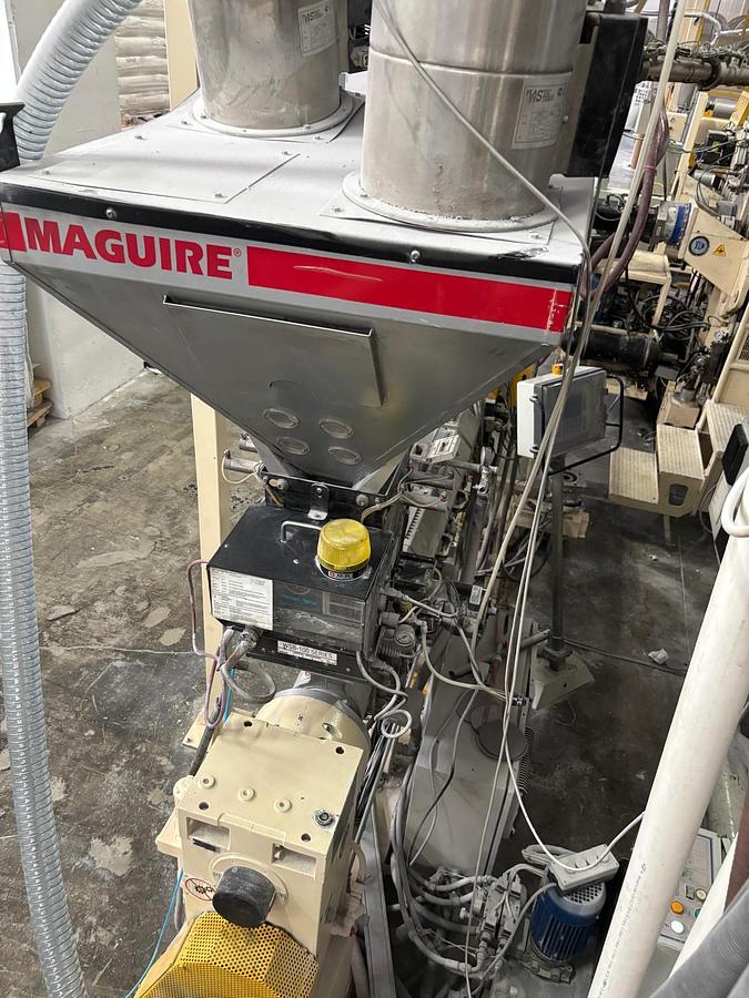 Used 1200mm wide Bandera PET PP PS coextrusion sheet line 2009