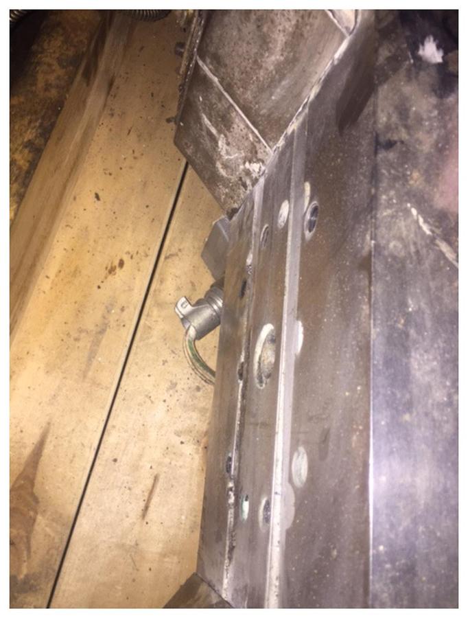 Used 2500mm wide Edwards shear guillotine model DD2500x3.25. Foot actuation, right hand squaring arm. Rear guard interlocked.