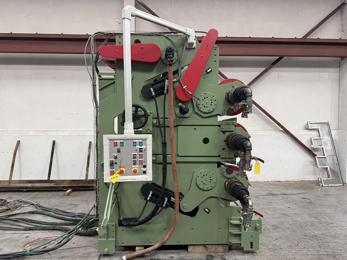 Used 1150mm wide Omam modal CAL800.5 - 5 roll polishing stack