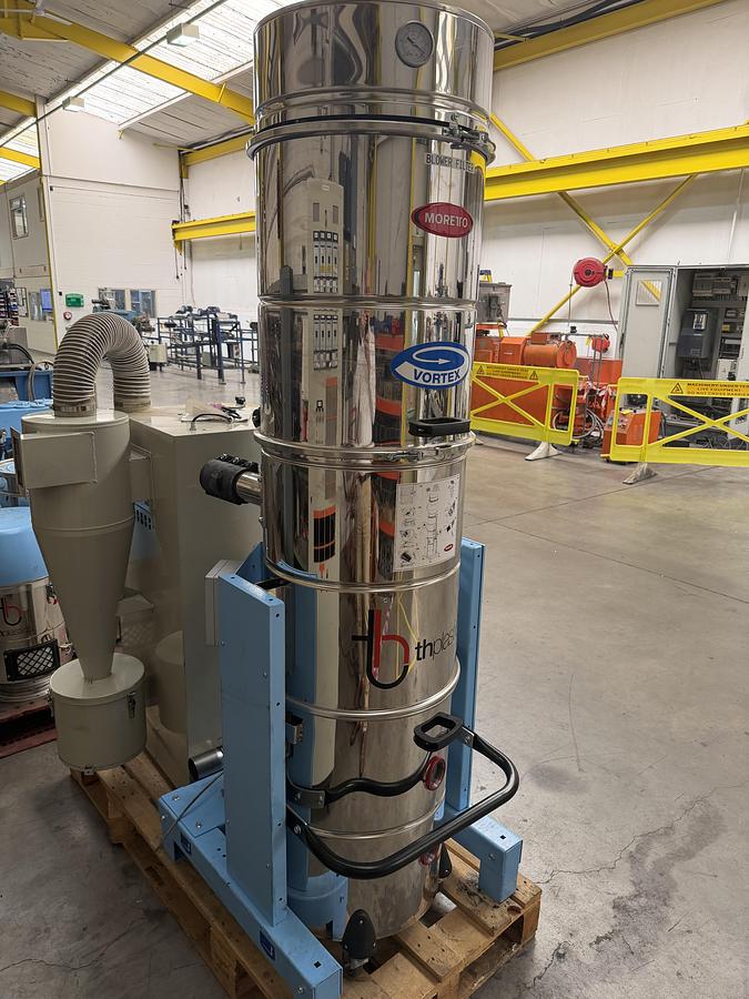 Used Moretto cyclone filter model FVS45PPB