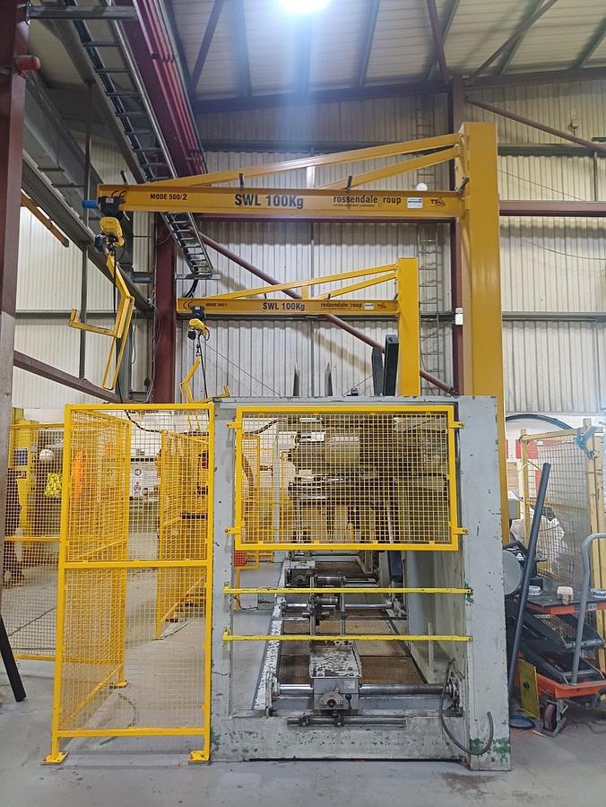 Used 20-63mm Graewe Double Semi Automatic coiler model DW2300R