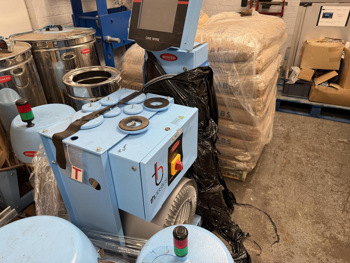 Used Moretto Hopper loaders and blowers. 