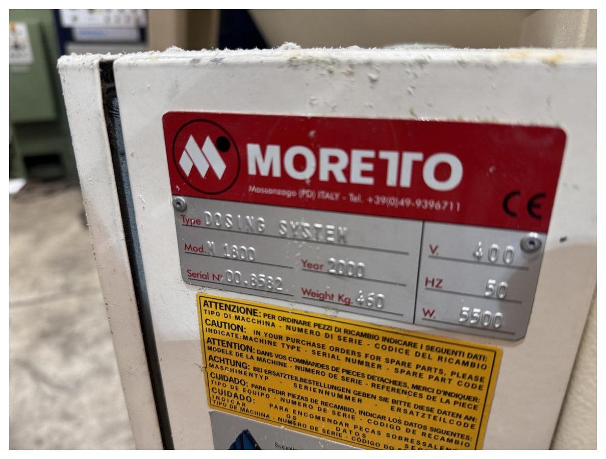 Used Moretto Model M 1800 fountain blender.2000