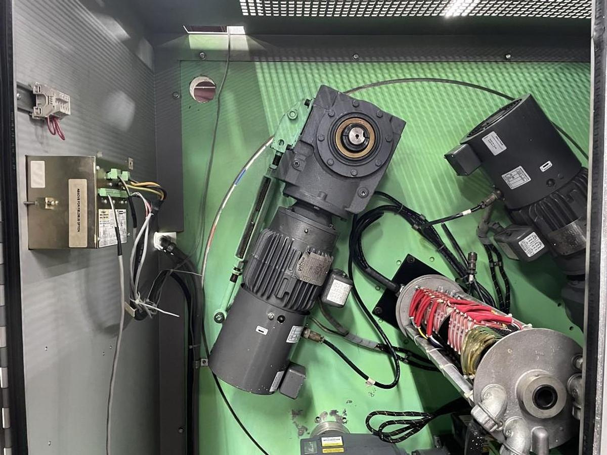 Used 1800mm wide 3 station turret winder with individual drives. 600mm max roll diameter