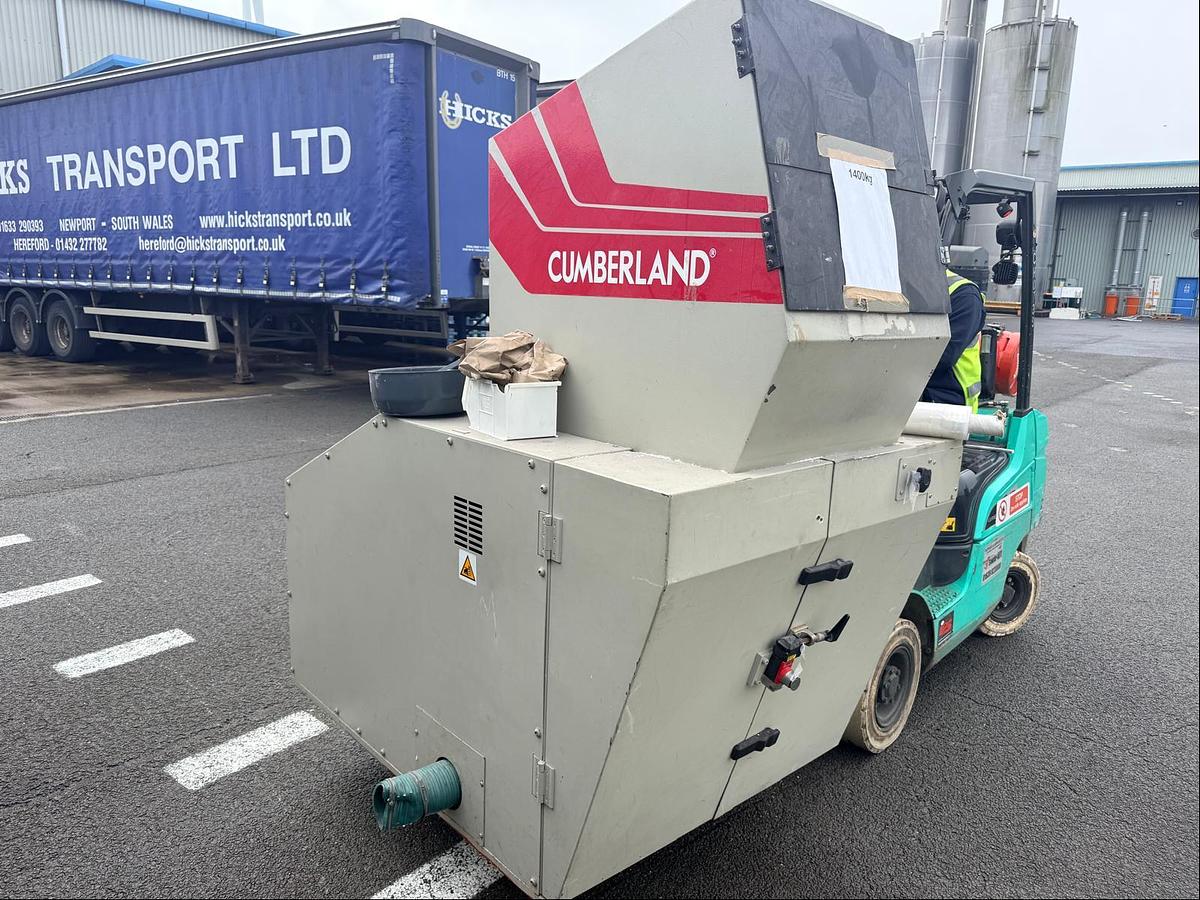 Used 600 x 400 Cumberland granulator