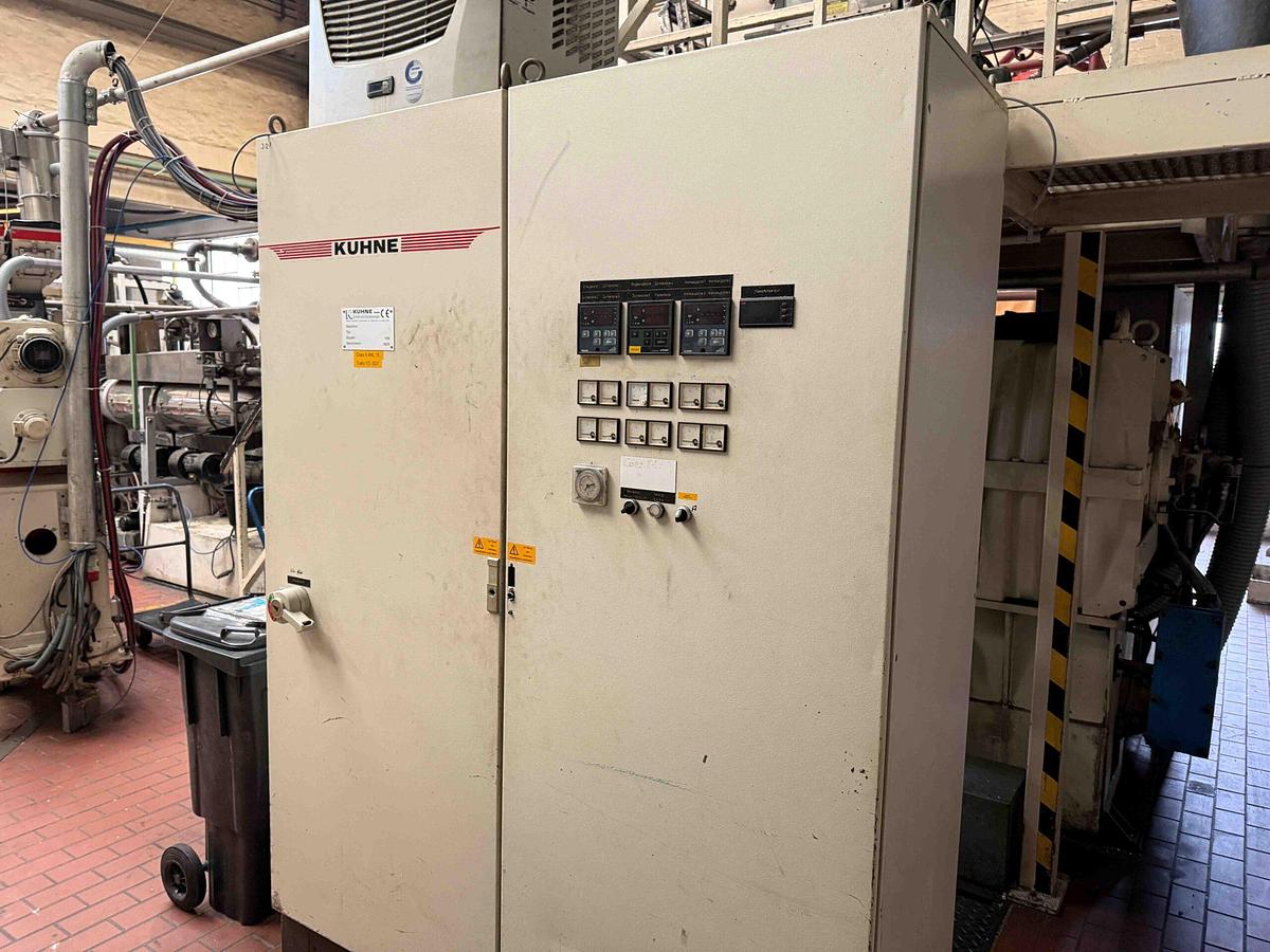 Used 175mm Erwepa Davis Standard Single Screw Extruder Vented. 350kw Dc Motor With Drive. Electrically Heated Barrel, Screen Changer, Gear Pump