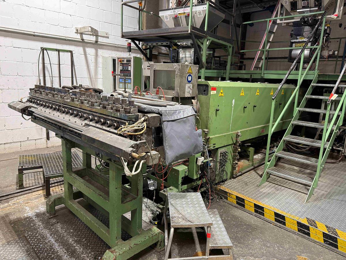 Used 2000mm wide Union Battenfeld coextrusion sheet line