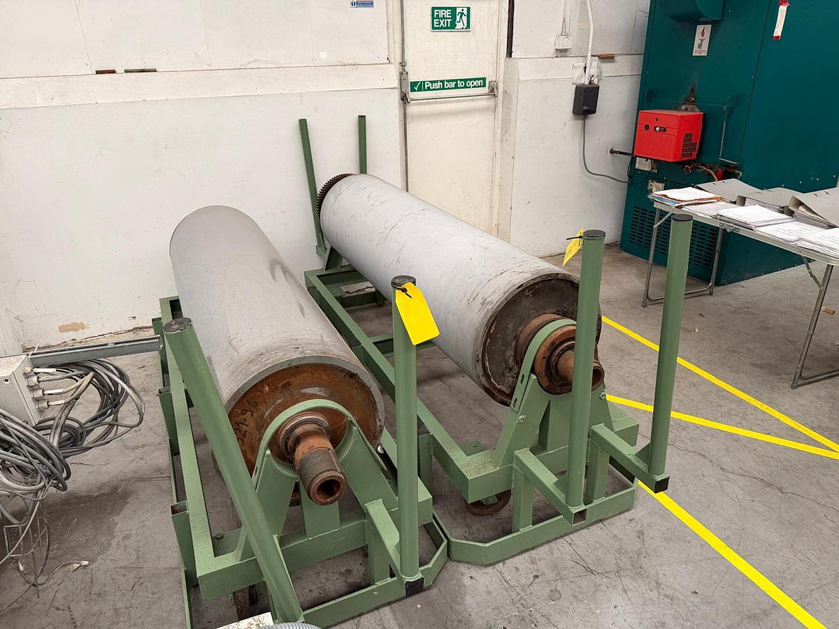 Used 1800mm wide SML Davis Standard coextrusion sheet line. 120/90mm extruders.