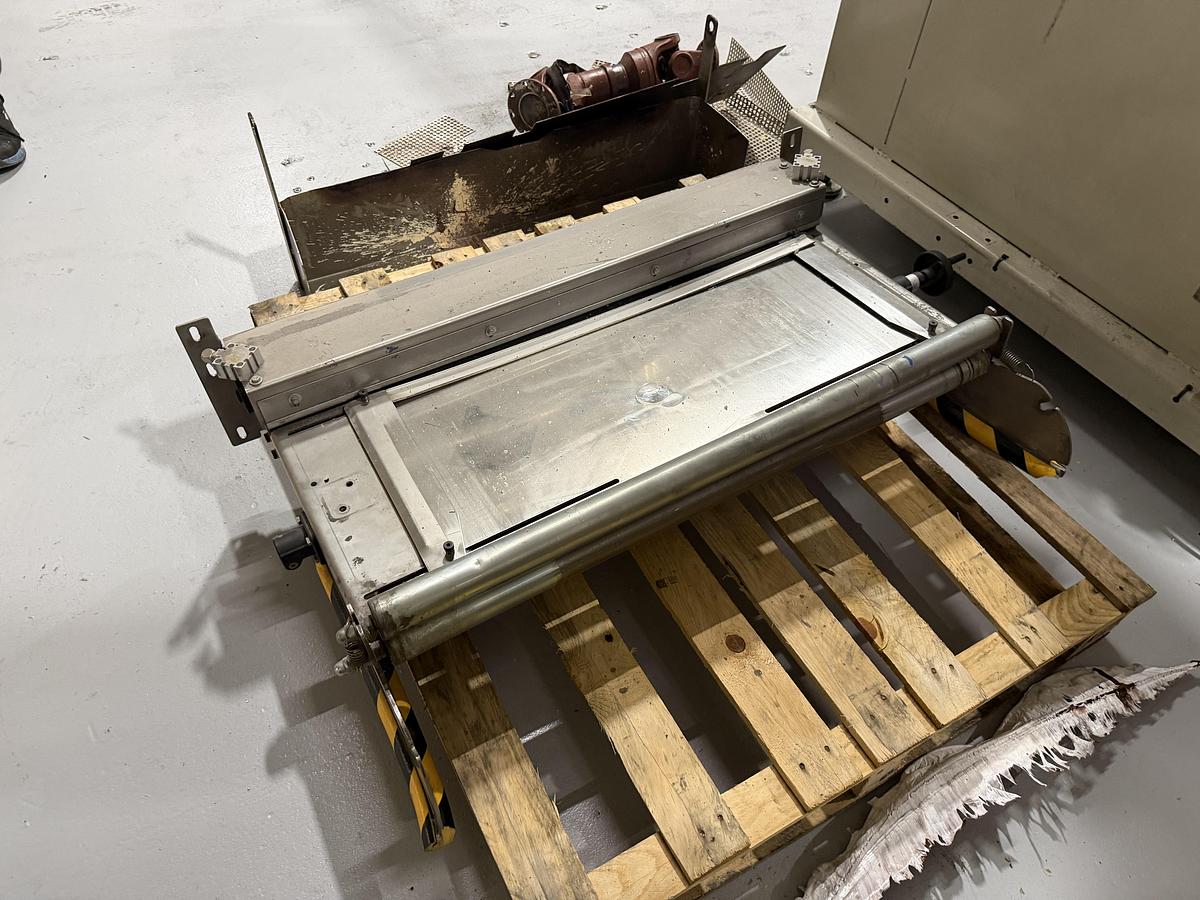 Used 600mm wide Illig preheater model VHW 60/2