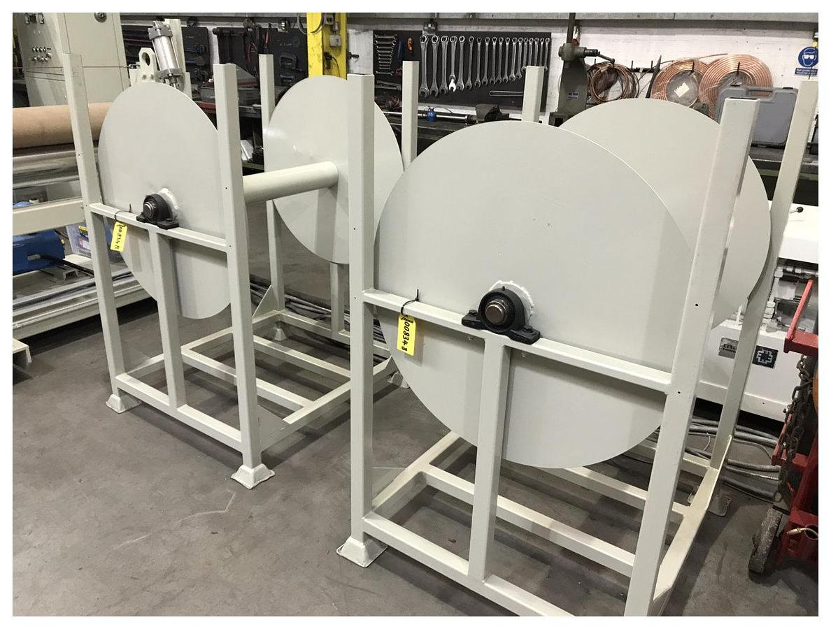 Used 1000mm wide Maier hydraulic tension controlled sheet winder, with max roll diameters of 1200mm.