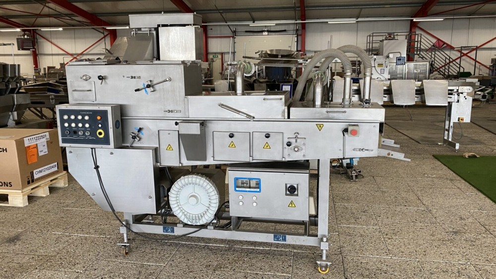 Used Hiwell pre-duster flouring machine 400mm