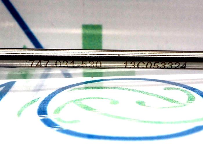 Used Stryker 747-031-530 Single Valve Rotating 5.8mm Cannula Arthroscopy Endoscopy