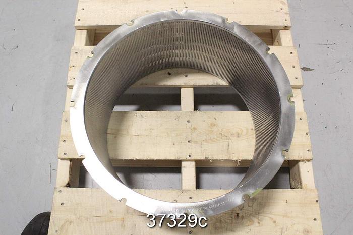 Used Black Clawson Mini 50 Pressure Screen Basket, .010 Slots #37329