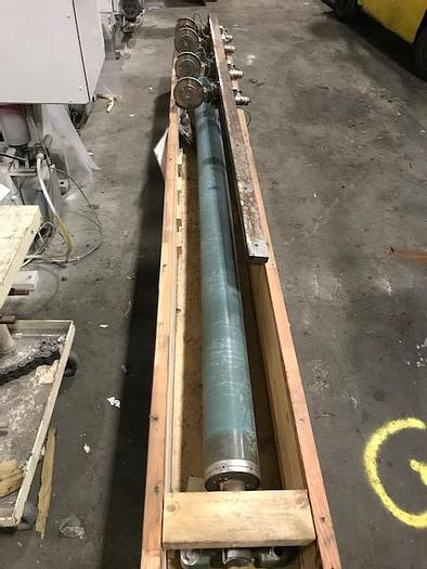 Used BOWED ROLL 5" (127MM) DIA. X 112" (2.84M) FACE