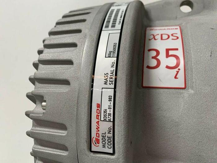 Used BOC Edwards XDS35 i Dry Scroll Vacuum Pump 100/230 Volt