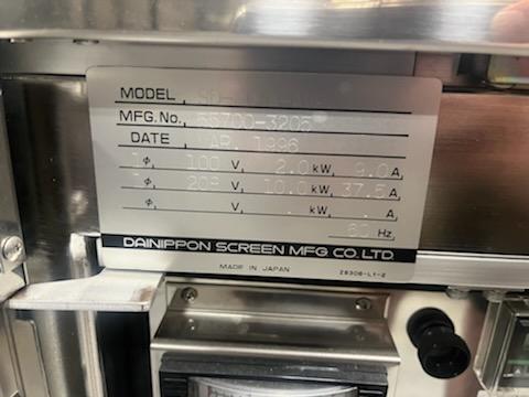 Used 1996 DNS 80B 	Develop track