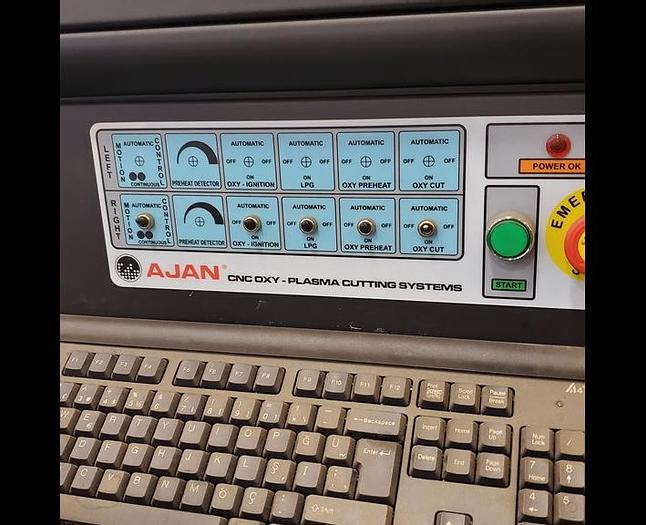 Used 2017 AJAN ,Precision Plasma Generator, 96" X 240" Capacity