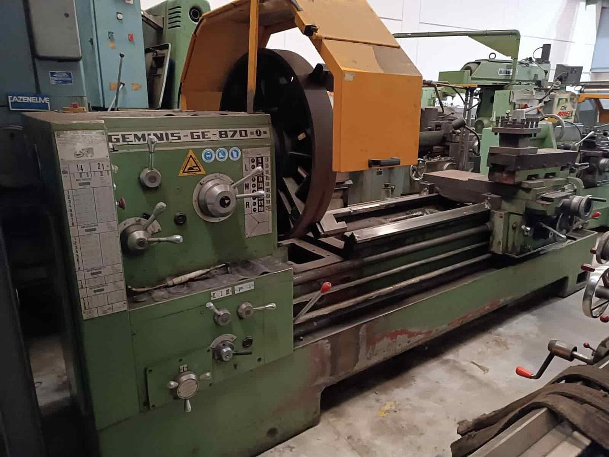 Usado TORNO GEMINIS GE870 DE 2000