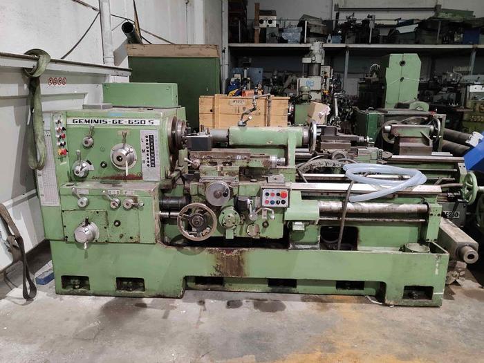 Used LATHE GEMINIS GE650S OF 1000 REBUILT