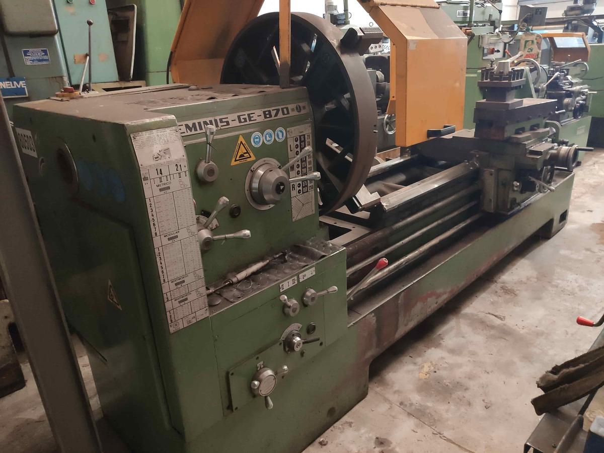 Usado TORNO GEMINIS GE870 DE 2000