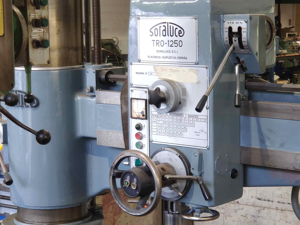 Usado TALADRO SORALUCE TR0-1250