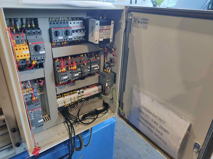 Usado TORNO AMUTIO CAZENEUVE HB725 DE 4000-RECONSTRUIDO