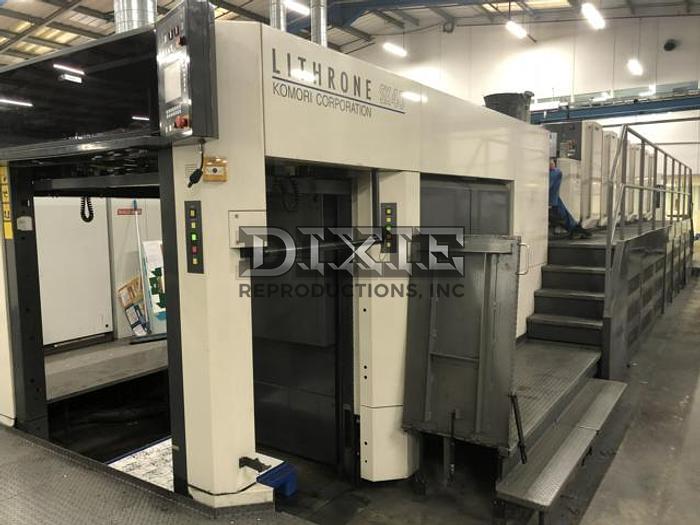 Used 2010 Komori SX-640+Coater UV/IR