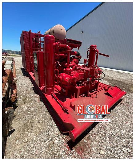 Used Item 0598 : Sullair 1350CFM / 350PSI Air Compressor & Ariel JGA-2 2-Stage Booster Combination