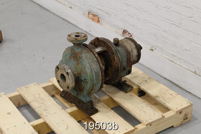 Used Goulds 3196 Pump, 1X2X8", Stainless Steel Casing #19503