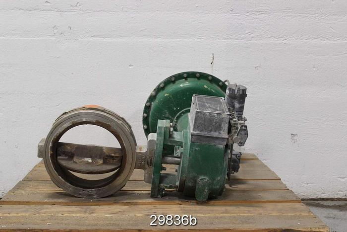 Used Fisher 8560 Fisher 10" Butterfly Control Valve #29836