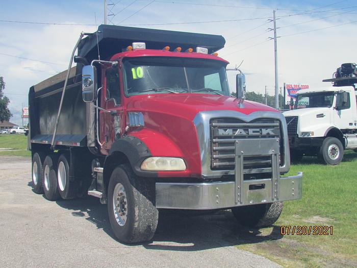 Used 2010 Mack GU813 Tri Axle Dump Truck