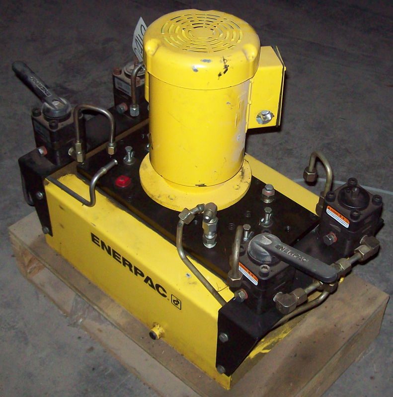 Used Enerpac Model GPER 5320WSNE100 Hydraulic Unit