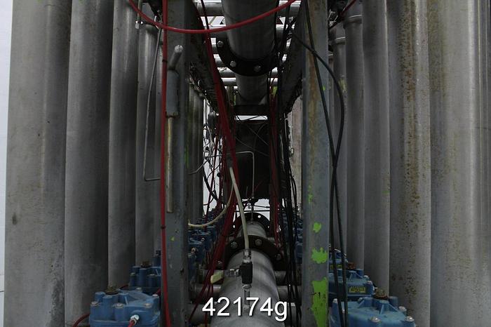 Used Aes 20 Bank Canister Filter With Auto Back Flush System #42174