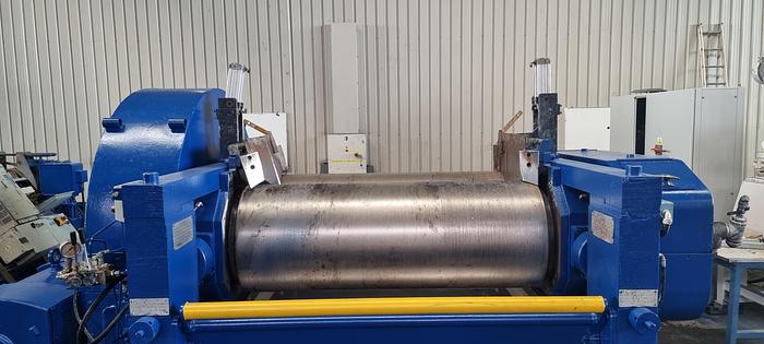 Used Farrel 560mm dia x 1500mm wide two roll mill