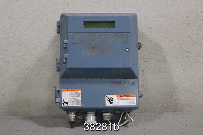 Used Rosemount Type 8712 Series Magnetic Flowmeter Display Module #38281